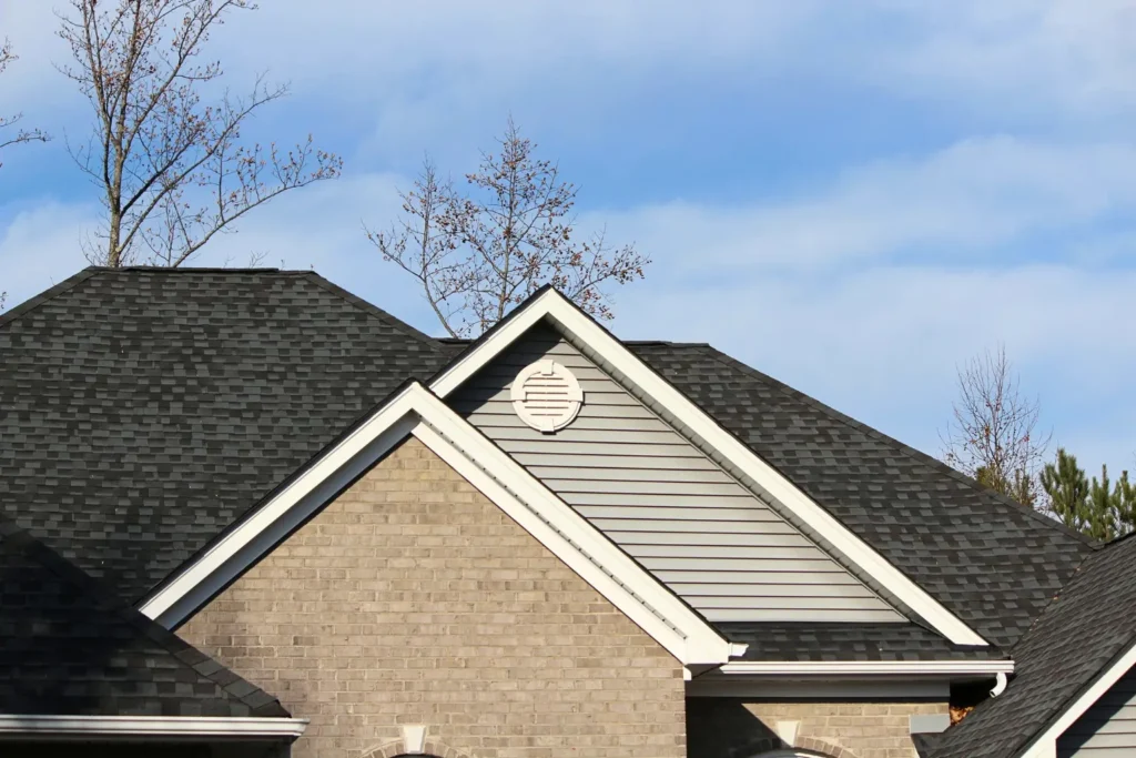 Roof repair on a residential roof in Kitchener-Waterloo