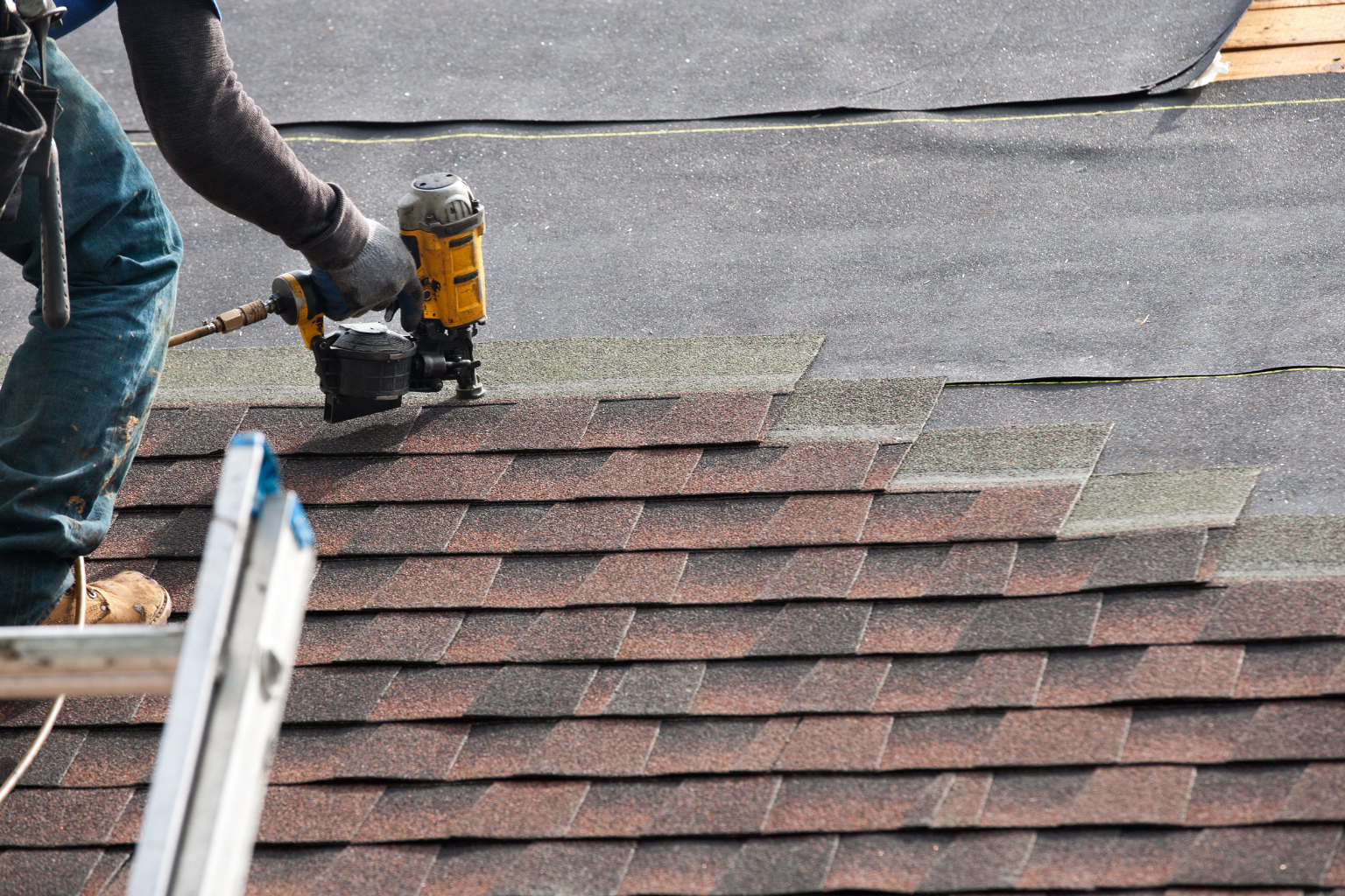 Leaky roof repair in Kitchener