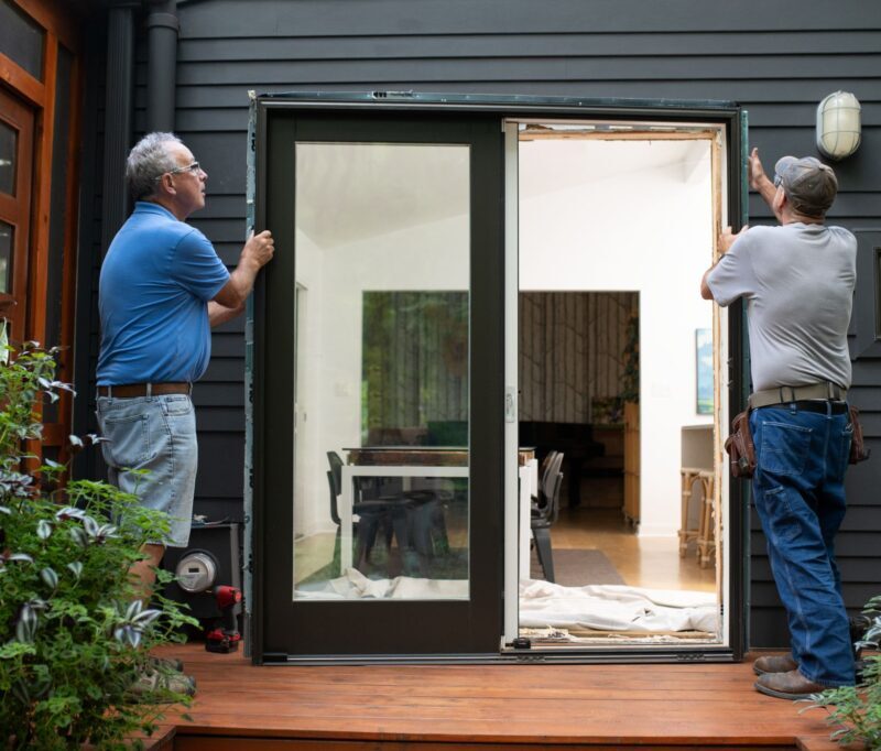 sliding patio door installation